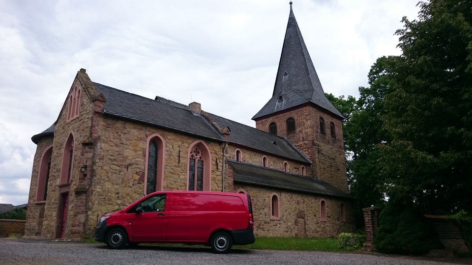 Wartungseinsatz an einer Kirche 2